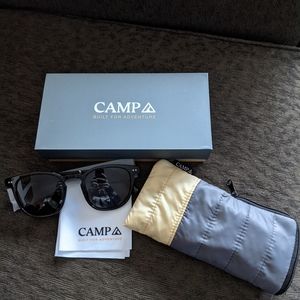 Camp Trail Polarized Sunglasses Black & Ebony